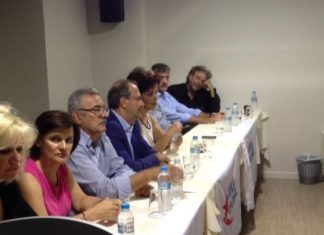 Η παρουσίαση του ψηφοδελτίου της Λαϊκής Ενότητας στο Αγρίνιο