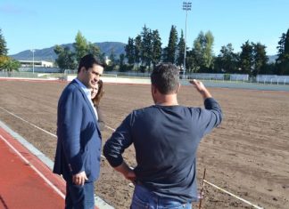 Αλλάζει ο χλοοτάπητας στο κεντρικό γήπεδο του ΔΑΚ Αγρινίου