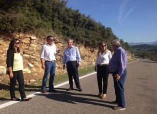 Έργα συντήρησης δρόμων στην πρώην επαρχία Τριχωνίδας από την Περιφέρεια