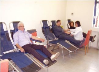 Με μεγάλη επιτυχία η εθελοντική αιμοδοσία στο Θέρμο
