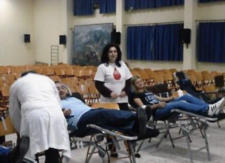 Εθελοντική Αιμοδοσία στο Εσπερινό ΕΠΑΛ Αγρινίου