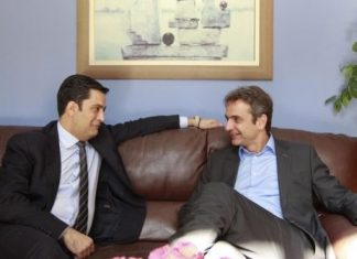 -Τώρα που με ευλόγησε ο Παναιτωλικός, Κυριάκο, θα σου πω αυτό που λέγαμε παλιά: «Θα μι βάλι’ς μέσα, μπάρμπα;»