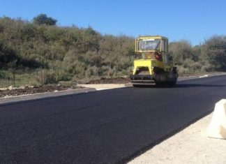 Ασφαλτοστρώνεται το οδικό έργο Πλατυγιάλι – Άγ.Δημήτριος