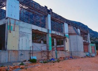 Στις αρχές του 2016 το κλειστό γυμναστήριο του Αστακού