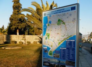 Τοποθέτηση ενημερωτικών πινακίδων σε σημεία επισκεψιμότητας του Μεσολογγίου