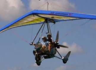 Πτητική μηχανή τύπου Trike έπεσε στη λιμνοθάλασσα Μεσολογγίου – Σώοι οι επιβαίνοντες