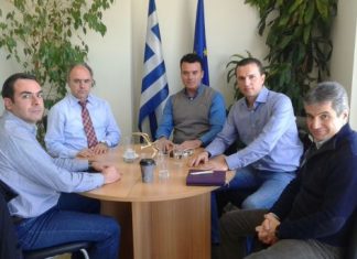 Συνάντηση με εκπροσώπους των εμπόρων του Μεσολογγίου στην Περιφέρεια