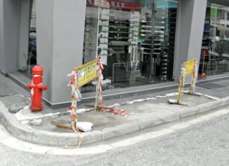 Μεσολόγγι : Ημετελή παραμένουν τα έργα του ΔΕΔΔΗΕ – Διαμαρτύρονται οι έμποροι