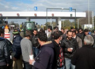 Νέο συλλαλητήριο στα διόδια του Ακτίου από τους αγρότες
