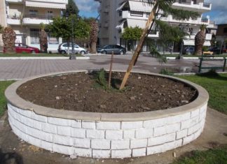 Σε χώρους πρασίνου μετατρέπει ο δήμος Μεσολογγίου τα σιντριβάνια