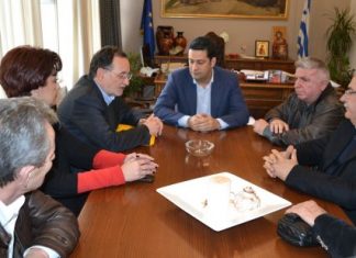 Στο δημαρχείο Αγρινίου ο Παναγιώτης Λαφαζάνης