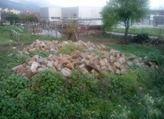 Σε οικόπεδο ιδιοκτησίας υπαλλήλου του δήμου Αγρινίου οι πέτρες που αφαιρέθηκαν από το Πάρκο