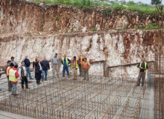 Περιοδεία του ΚΚΕ στα εργοτάξια της Ιονίας Οδού