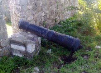 Προσπάθησαν να κλέψουν τα κανόνια του Τείχους του Μεσολογγίου