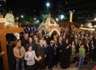 Μ. Παρασκευή στο Αγρίνιο: Η διαδρομή των Επιταφίων των πέντε κεντρικών ενοριών