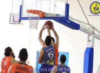 Παναιτωλικός – Λέων Μεσολογγίου 53 – 41