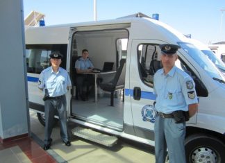 Εβδομαδιαίο Δρομολόγιο Κινητής Αστυνομικής Μονάδας Αιτωλίας