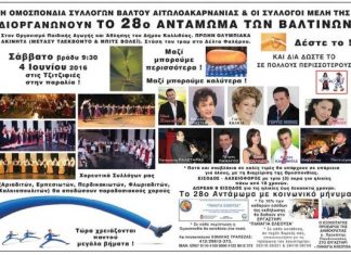 28ο Αντάμωμα Βαλτινών