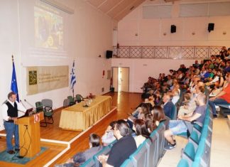 Διάλεξη του Μάνου Δανέζη στο Τμήμα Διοίκησης Επιχειρήσεων Μεσολογγίου
