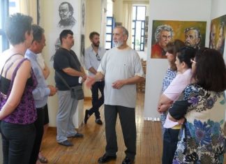 Άνοιξε η έκθεση Σχεδίου – Ζωγραφικής – Αγιογραφίας του Αντώνη Ναστούλη στον Αγ. Κων/νο