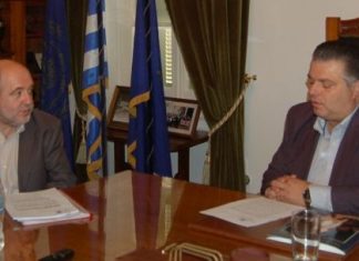 Πολλά αιτήματα από το δήμο Μεσολογγίου έλαβε ο Τρ. Αλεξιάδης