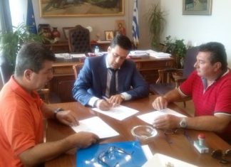 Σύμβαση για έργα οδοποιίας στα Αη Βασιλιώτικα