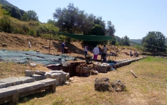 Συνεχίζεται η ανασκαφή στον αρχαιολογικό χώρο του Θέρμου
