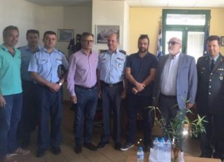Στην Αστυνομική Διεύθυνση Ακαρνανίας ο Κουρουμπλής – Τι συζήτησε με τους αστυνομικούς