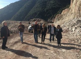 Ολοκληρώθηκαν τα έργα στο δρόμο Θέρμο – Αμπέλια – Κοκκινόβρυση