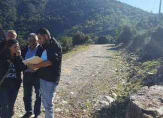 Εγκαταστάθηκε εργολάβος στο δρόμο Διασελάκι – Πέρκος