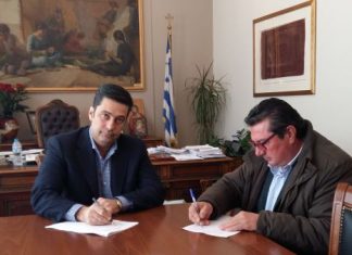 Σύμβαση για έργα οδοποιίας σε δημοτικές ενότητες του Δήμου Αγρινίου