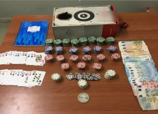 10 συλλήψεις στην Κατοχή για Texas Hold’em