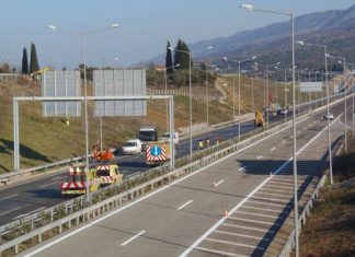 Ιόνια Οδός : Σε μια λωρίδα η κίνηση στον Κουβαρά για οκτώ μέρες