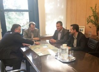 Η αντιπλημμυρική θωράκιση στο επίκεντρο της συνάντησης Καραπάνου – Δέδε