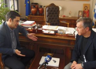 Στο Αγρίνιο ο Σταύρος Θεοδωράκης : “Δεν θα είναι όφελος να φύγει το ΔΝΤ και να μείνουμε με τον Σόιμπλε”