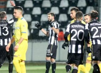 Αποκλεισμός με συντριβή για τον Παναιτωλικό στην Τούμπα