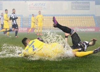 Παναιτωλικός – ΠΑΟΚ 0-2 στo…. βούρκο του Αγρίνιου