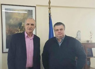 Συνάντηση Βαρεμένου – Καραπάνου για την υδροδότηση του Αιτωλικού