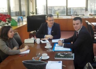 Συνάντηση Φάμελλου με τον αντιπεριφερειάρχη Ν. Μπαλαμπάνη