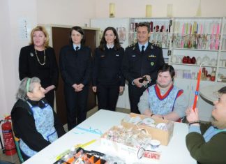 Επίσκεψη του Αστυνομικού Διευθυντή Αιτωλίας στο Εργαστήρι “Παναγία Ελεούσα”