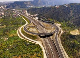 Μύλος με τον οδικό άξονα Πάτρα – Πύργος