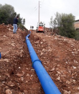 αγωγός ύδρευσης της Μακρυνείας