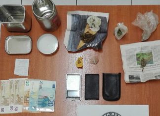 54χρονος στην Αμφιλοχία είχε ναρκωτικά στο κατάστημά του