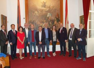 Επίσκεψη του προεδρείου της Παγκόσμιας Οργάνωσης Παιδικών Αγώνων στο Μεσολόγγι