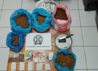 Συνελήφθη 39χρονος φυγόποινος στην Αμφιλοχία για κατοχή ναρκωτικών και λαθραίου καπνού
