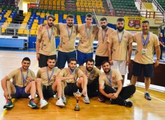 Η ομάδα βόλεϊ του ΤΕΙ Δυτικής Ελλάδας στην κορυφή του Ψηλορείτη