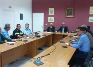 Σύσκεψη του Τοπικού Οργάνου Πολιτικής Προστασίας του Δήμου Θέρμου