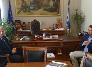 Συνάντηση Βορίδη με Παπαναστασίου