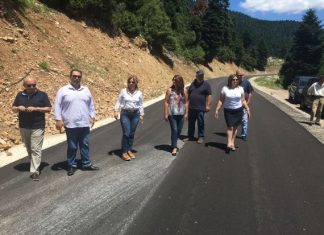 Σχεδόν έτοιμος ο δρόμος Αναβρυτή – Κεντρική στην Ορεινή Ναυπακτία