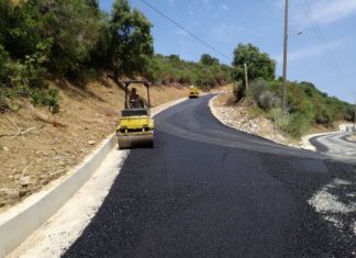 Ολοκληρώθηκε η ασφαλτόστρωση των αγροτικών δρόμων της Σαργιάδας
